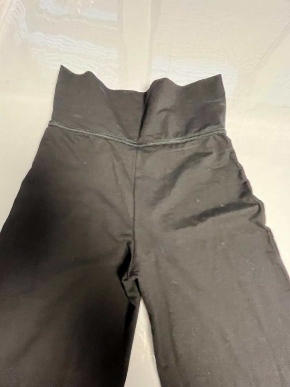 Edikted Black Wide Leg Foldover Lounge Pants Size S - Picture 6 of 10